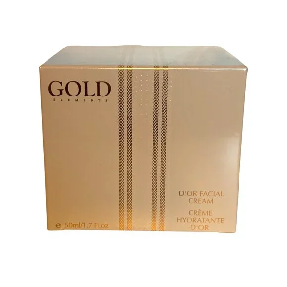 Gold Elements D'Or Facial Cream 50 ml/ 1.7 Fl oz Sealed NIB - Picture 4 of 4